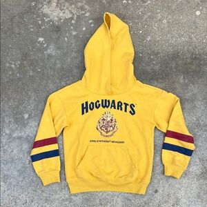 Harry Potter Hoodie Hogwarts Hoodie Yellow Small Gryffindor Hufflepuff Ravenclaw